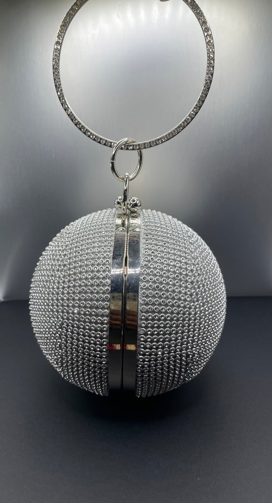 CRYSTAL BALL CLUTCH